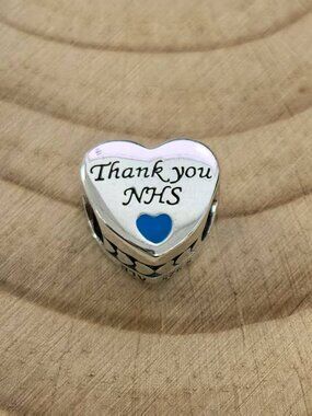 Pandora Las Vegas Strong First Responder Charm, S925 Silver Jewelry